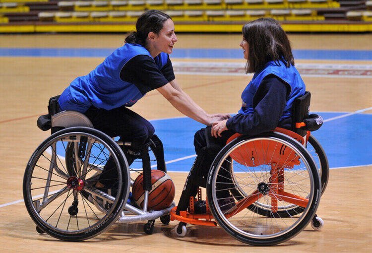 Candido Junior Camp Padova basket in carrozzina ragazzi disabili
